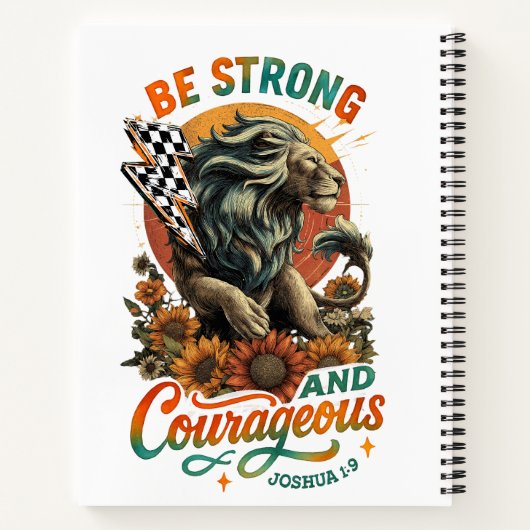 Joshua 1:9 notitieboek (Achterkant)