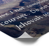 Joshua 1:9 Poster (Hoek)