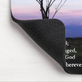 Joshua 1:9 Scriptbeveiliging Mousepad Muismat (Hoek)