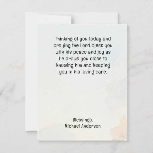 Joshua 1:9 Sterke en moedige Bijbelflat (Achterkant)