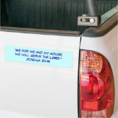 Joshua 21:15 bumpersticker (Op Truck)