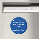 Joshua 24:15 Bible Verse aimant (In Situ (Lave-vaisselle))