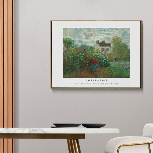 Joshua 24:15 Bijbelverse Poster