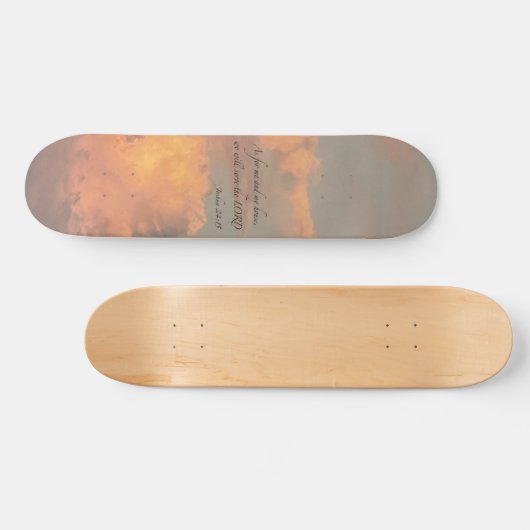 Joshua 24:15 En... Skateboard (Horizontaal)