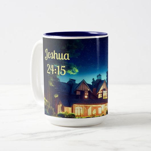 Joshua 24:15 Mug (Devant gauche)