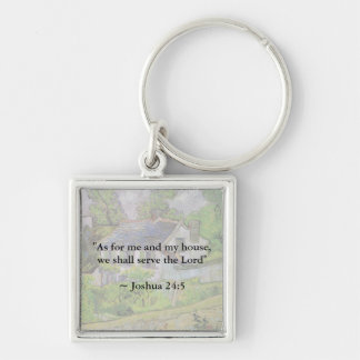 Joshua 24:15 Van Gogh House Sleutelhanger