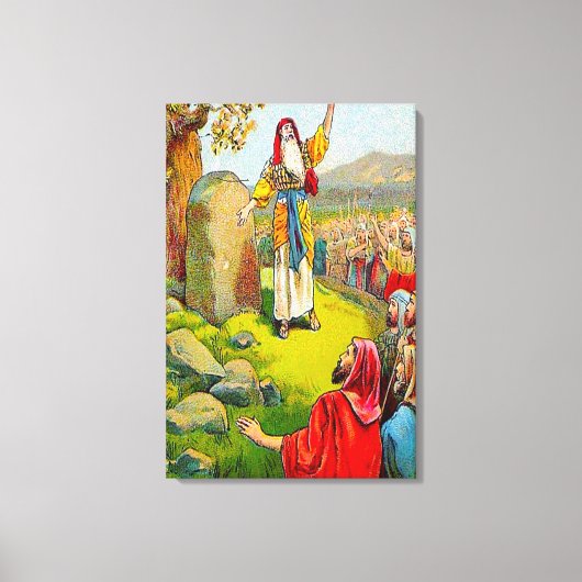 Joshua 24:1-15 La toile d'adieu de Joshua (Recto)