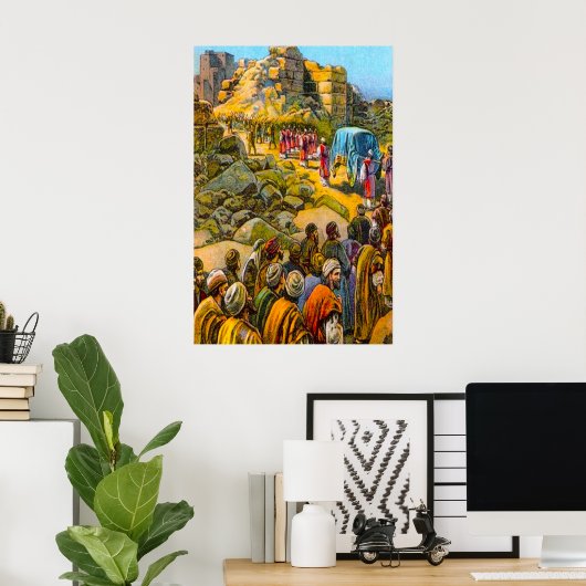 Joshua 6 Israel Captures Jericho poster (Thuiskantoor)