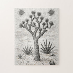 joshua boom schets woestijn schets kunst legpuzzel