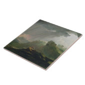 Joshua die de zon aan het bevelen is om nog steeds tegeltje (Zijkant)