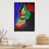 "Joshua en de 12 stammen" Poster (Keuken)