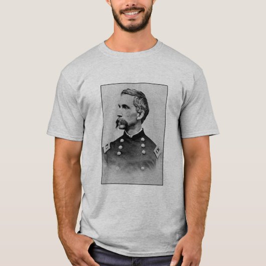 Joshua Lawrence Chamberlain - grijs T-shirt (Voorkant)