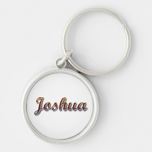 Joshua - Naam Sleutelhanger (Voorkant)