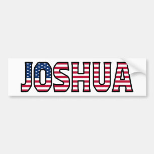 Joshua Name Vorname USA Aufkleber Sticker Auto