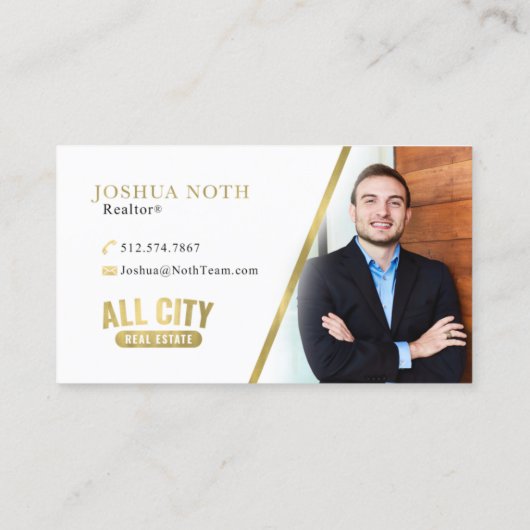 Joshua Noth Custom Visitekaartje (Achterkant)