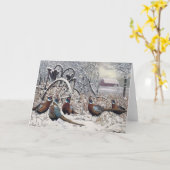 Joshua remarque la carte de note (Fleur jaune)