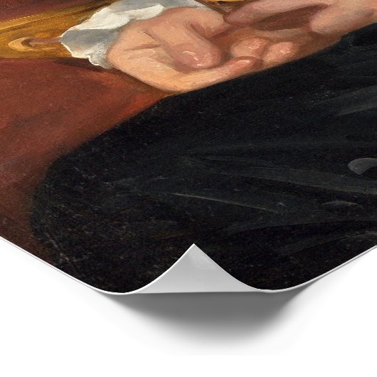 Joshua Reynolds - Poster d'art fine Gilbert Stuart (Coin)