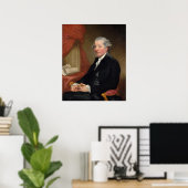 Joshua Reynolds - Poster d'art fine Gilbert Stuart (Bureau à domicile)