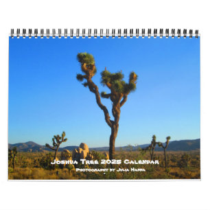Joshua Tree 2022 beroemd gemaakt door Julia Hanna Kalender