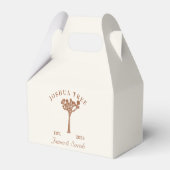 Joshua Tree Bruiloft Favor Boxes Bedankdoosjes (Achterkant)