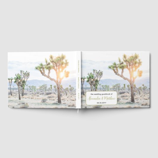 Joshua Tree Bruiloft Gastenboek (Volledig)