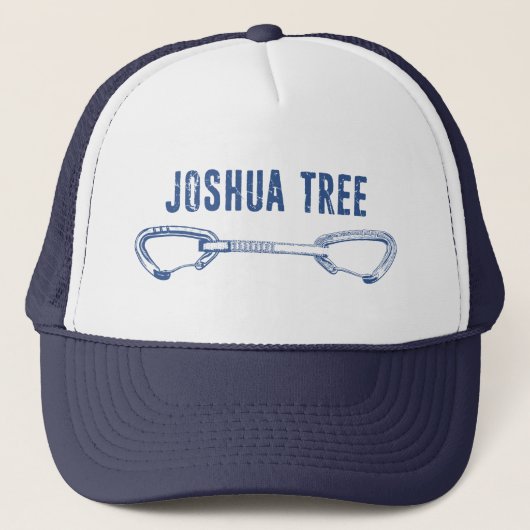 Joshua Tree California Klimmen Quickdraw Trucker Pet (Voorkant)