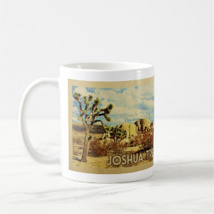 Joshua Tree California Vintage Travel Koffiemok