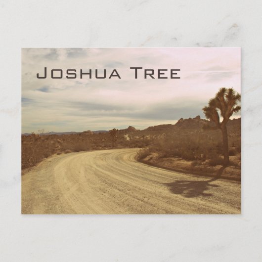Joshua Tree, Californië Briefkaart (Voorkant)