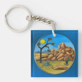 Joshua Tree- Fish Rock Knop Sleutelhanger