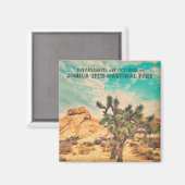 Joshua Tree Fridge Magnet Magneet (Voorkant / Achterkant)