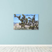 Joshua Tree in Californië Canvas Afdruk (Insitu (Houten vloer))