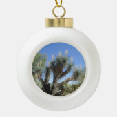Joshua Tree Keramische Bal Ornament (Voorkant)