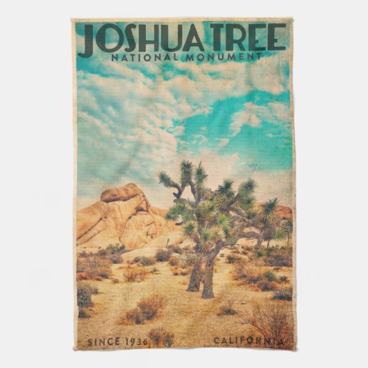 Joshua Tree Kitchen Towel Theedoek (Verticaal)