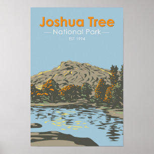 Joshua Tree National Park Barker Dam Californië Poster