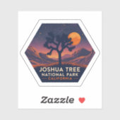 Joshua Tree National Park California Sticker (Vel)