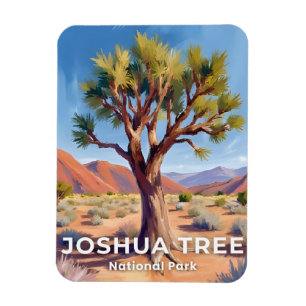 Joshua Tree National Park Californië Reis Kunst Magneet