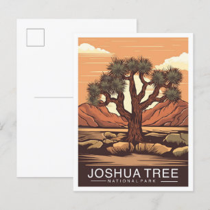 Joshua Tree National Park Californië VS Reis Briefkaart