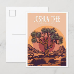 Joshua Tree National Park Californië VS Reis Briefkaart
