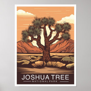 Joshua Tree National Park Californië VS Reis Poster