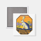 Joshua Tree National Park Desert Hare  Magneet (Voorkant / Achterkant)