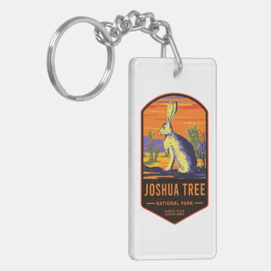 Joshua Tree National Park Hare Sleutelhanger (Voorkant Links)