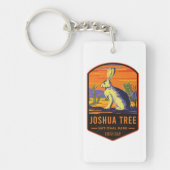 Joshua Tree National Park Hare Sleutelhanger (Voorkant)