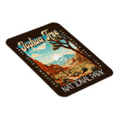 Joshua Tree National Park Illustratie noodlijdend Magneet (Rechterzijde)