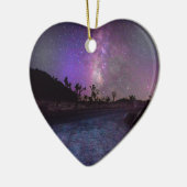 Joshua tree National Park melkweg Keramisch Ornament (Links)