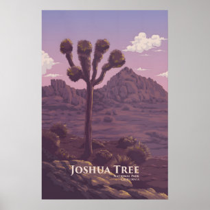 Joshua Tree National Park Reisposter Poster