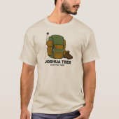 Joshua Tree National Park-rugzak T-shirt (Voorkant)