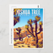 Joshua Tree National Park Tule Springs  Briefkaart (Voorkant / Achterkant)