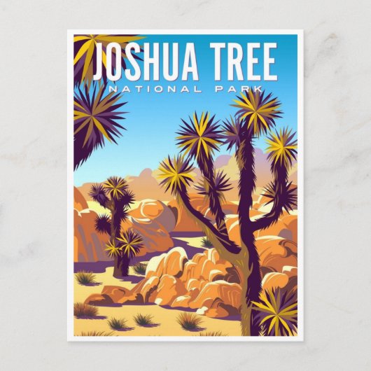 Joshua Tree National Park Tule Springs  Briefkaart (Voorkant)