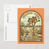 Joshua Tree National Park Tule Springs  Briefkaart (Voorkant / Achterkant)