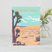 Joshua Tree National Park Tule Springs  Feestdagenkaart (Staand voorkant)